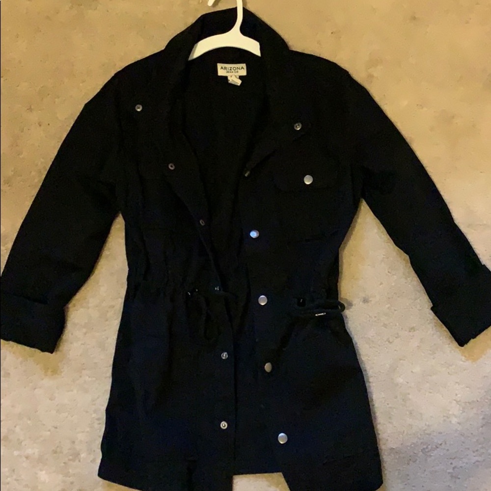 womens black spring jacket